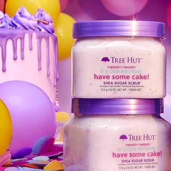Tree Hut Other - Birthday Cake Tree Hut Shea Sugar Scrub Set
